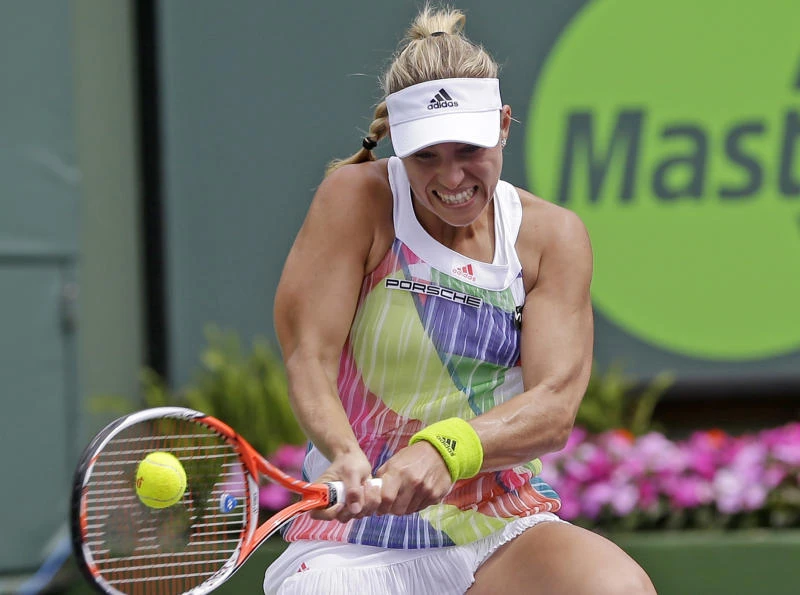 Kerber, Berdych stroll into Miami third round