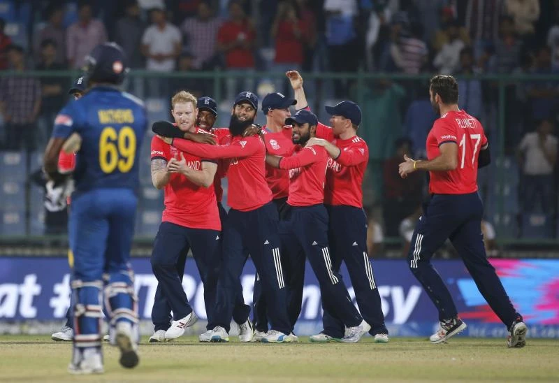England downs Sri Lanka in thriller to make last four