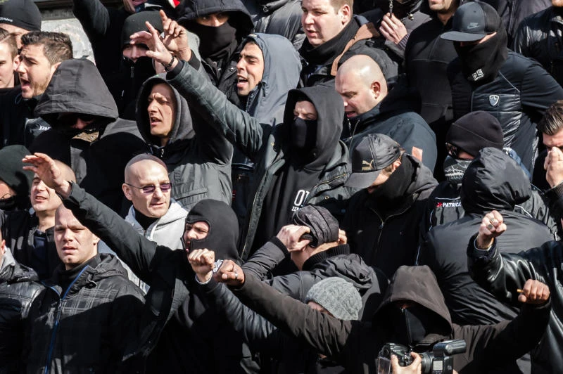 Belgian police break up street protests as attack investigation widens