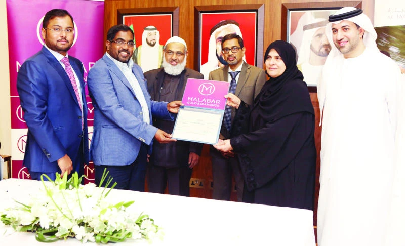 Malabar Gold & Diamonds donates $2.72 million to Al Jalila Foundation
