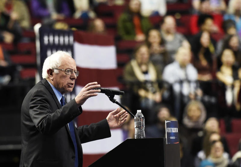 Sanders trounces Clinton in three US states