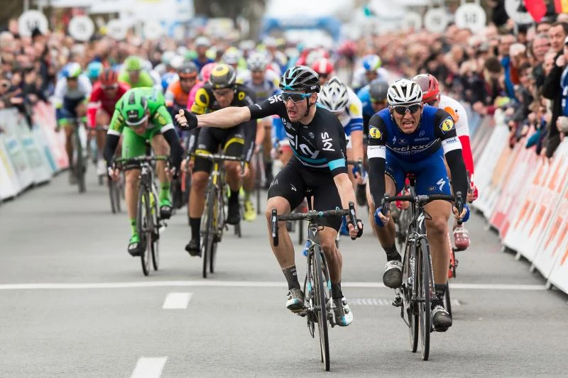 Viviani wins stage two of De Panne