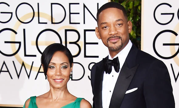 In this Jan. 10, 2016 photo, Jada Pinkett Smith, left, and Will Smith arrive at the 73rd annual Golden Globe Awards at the Beverly Hilton Hotel in Beverly Hills, Calif. (AP)
