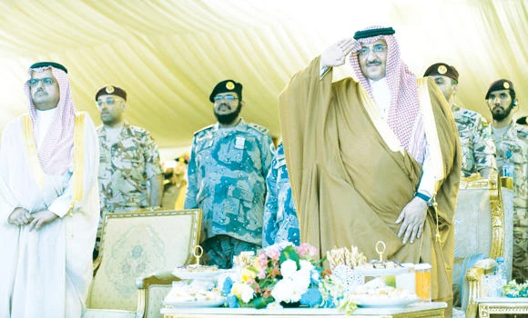 Crown prince pays tribute to valiant security forces