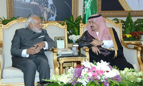 Indian PM lands in Riyadh to hold talks with King Salman