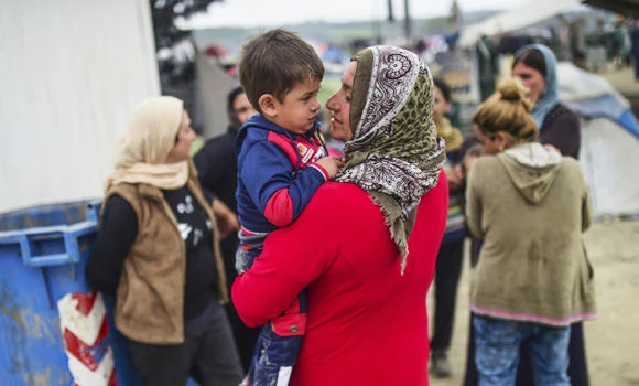 Mobile messages tell stories of refugees fleeing war