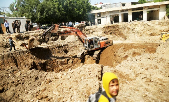 Builders find remnants from Byzantine period in Gaza