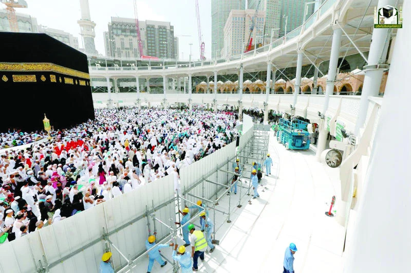 With bridge dismantled, Mataf capacity will rise