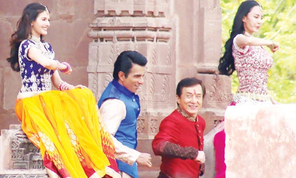 Jackie Chan dances Bollywood style