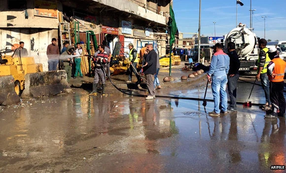 Suicide bombings, mortar fire kill 12 in Iraq: officials