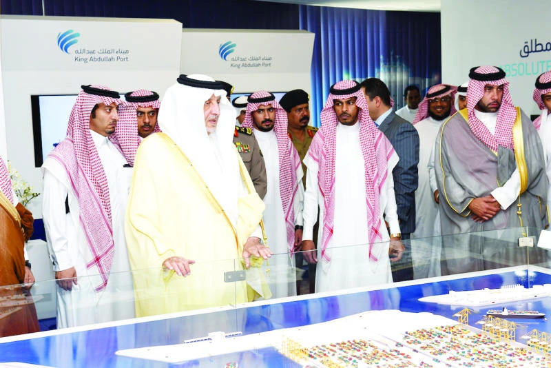 Makkah governor views King Abdullah Port’s achievements