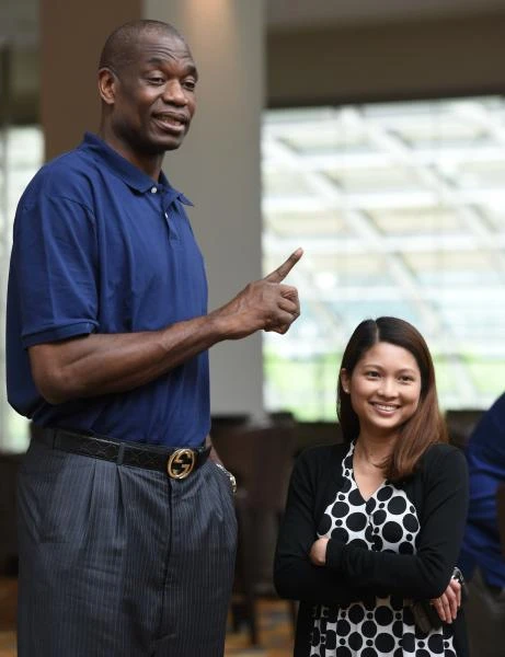 Mutombo urges more Asians to follow Yao Ming’s lead