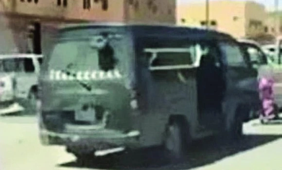 Driver arrested for ferrying students in van without door