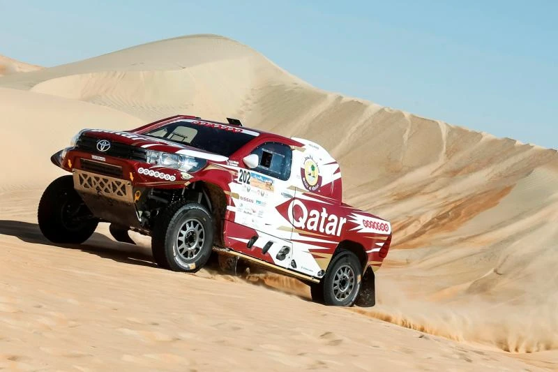 Al Attiyah moves within reach of second Abu Dhabi Desert Challenge title