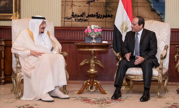 King Salman in Egypt for state visit