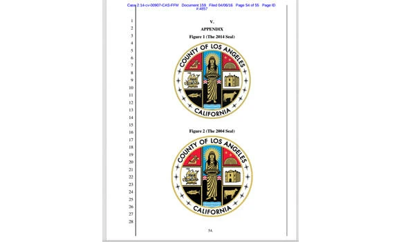Christian cross banned from Los Angeles County seal