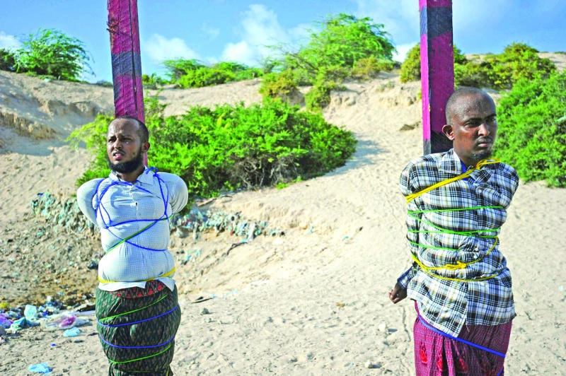 Rebels executed for killing scribe