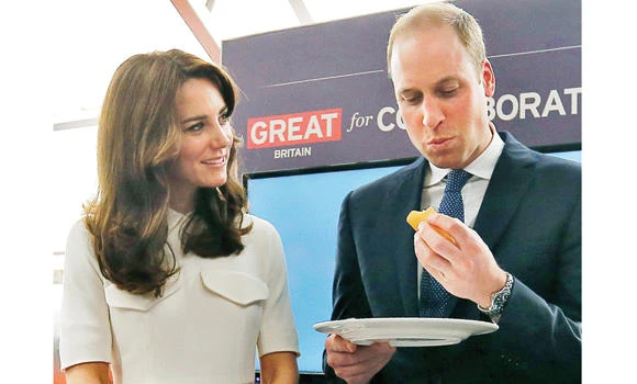 Day 2: William makes dosa, royal couple meets top Indian fan