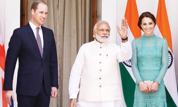 Kate’s ‘Marilyn’ moment causes a stir in India