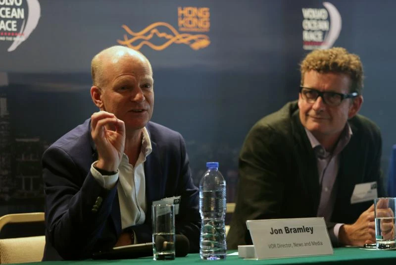 Volvo Ocean Race sets sail for Hong Kong