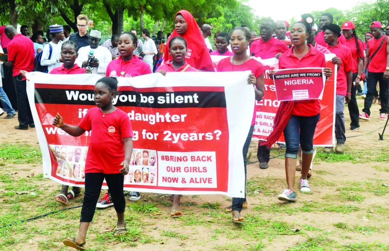 Two years on, protesters want Chibok girls back ‘now & alive’