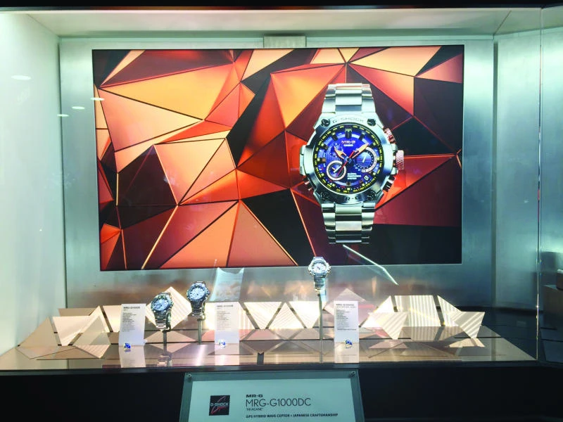Casio designs watch using Japanese traditional technique