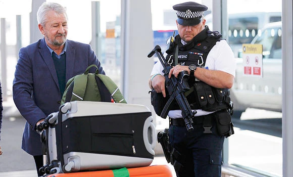 British police bail terror suspect