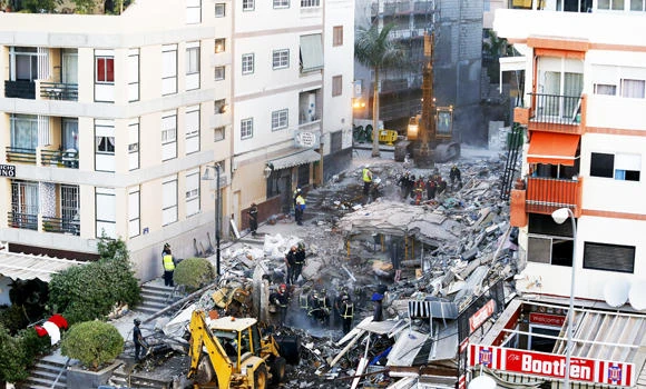 Death toll rises to seven in Tenerife building collapse