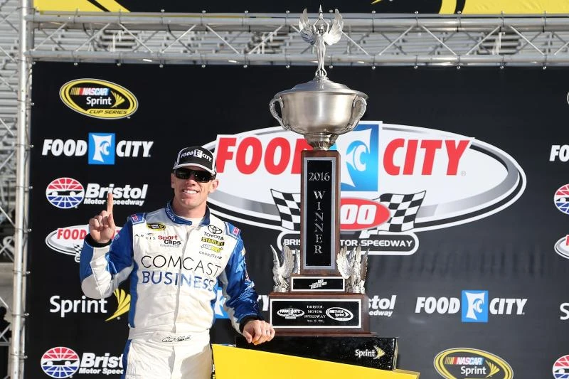 Carl Edwards wins Sprint Cup Series race