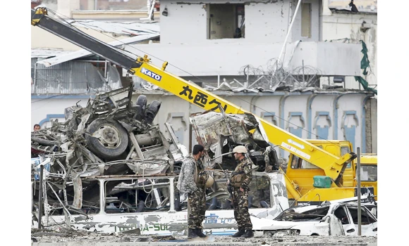 Dozens killed in Taliban attack on Afghan security agency