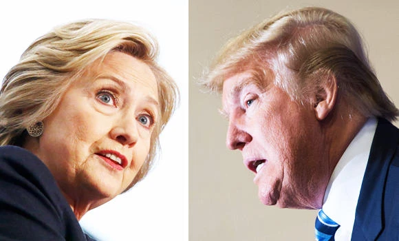 Clinton close to party nomination, rival Trump also builds up support