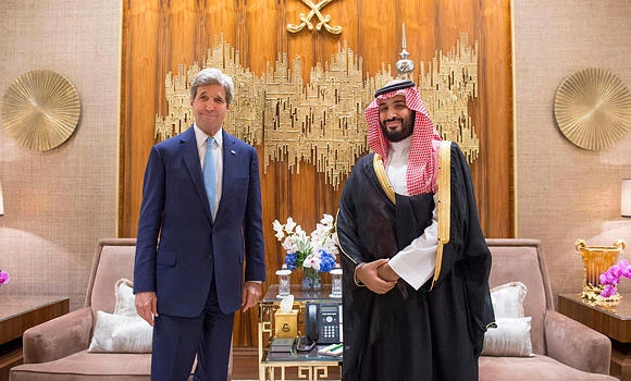 Deputy Crown Prince, Kerry discuss regional issues