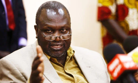 S. Sudan leader awaits permit to return