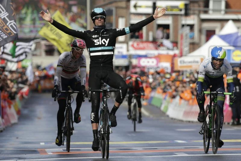Poels claims first Monument for Sky