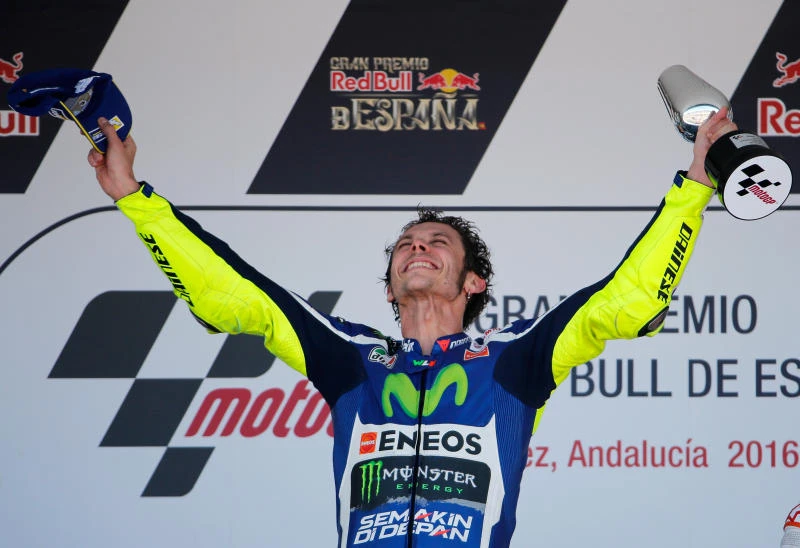 Masterful Rossi wins Spanish Grand Prix