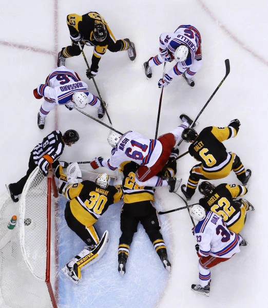 Penguins beat Rangers in 5 games to reach conference semis