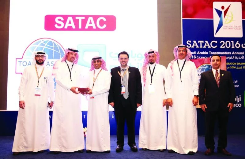Toastmasters honors Mobily during SATAC2016 Forum