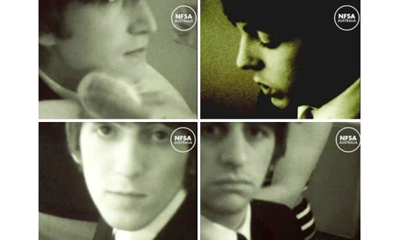 Unseen Beatles footage released