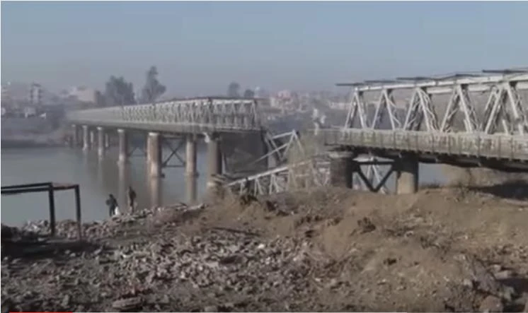 The Old Bridge in Mosul. (Social Media)