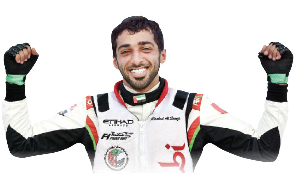 Rashed Al-Qamzi, the 2016 UIM F4-S champion. (AN photo)