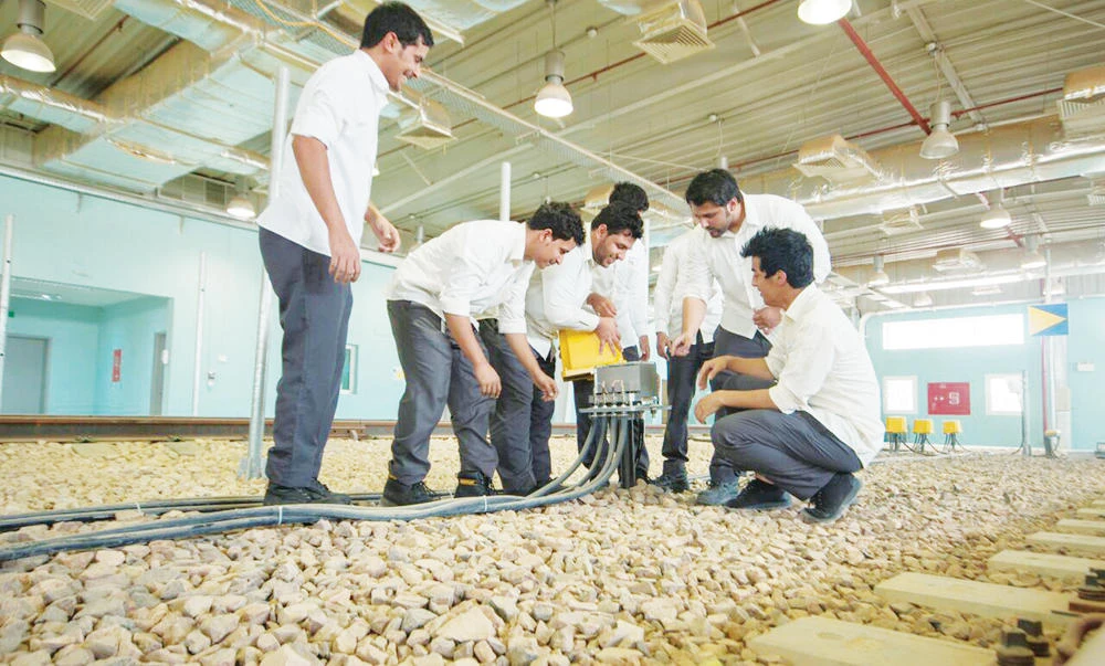 The Technical and Vocational Training Corp. (TVTC) is currently training 230 Saudi youths for employment in the railway sector.