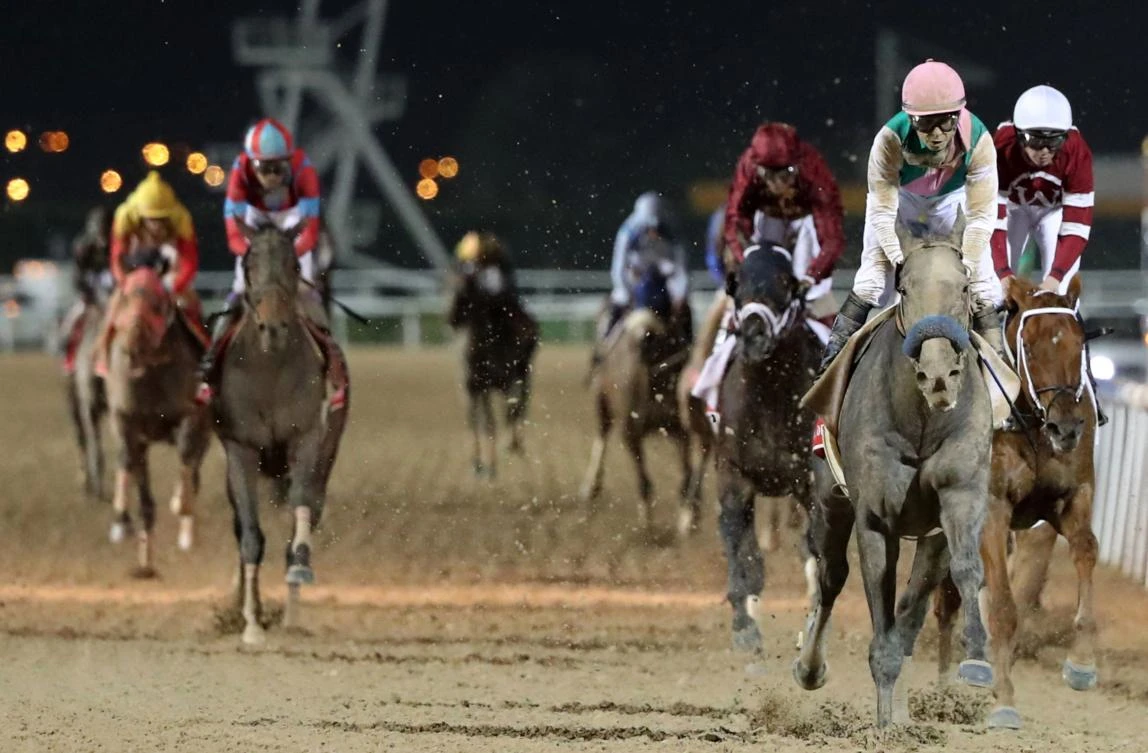 Meydan Racecourse , Dubai. (AFP)