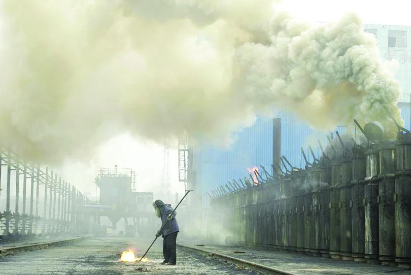 The cap-and-trade permit system is the EU’s flagship policy for meeting its climate goals by regulating emissions at 11,000 industrial and power installations. (Reuters)
