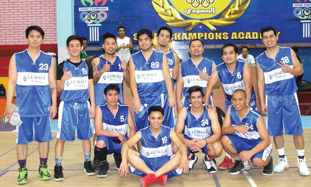 Champion team LeMall Alshaya. (AN photo)