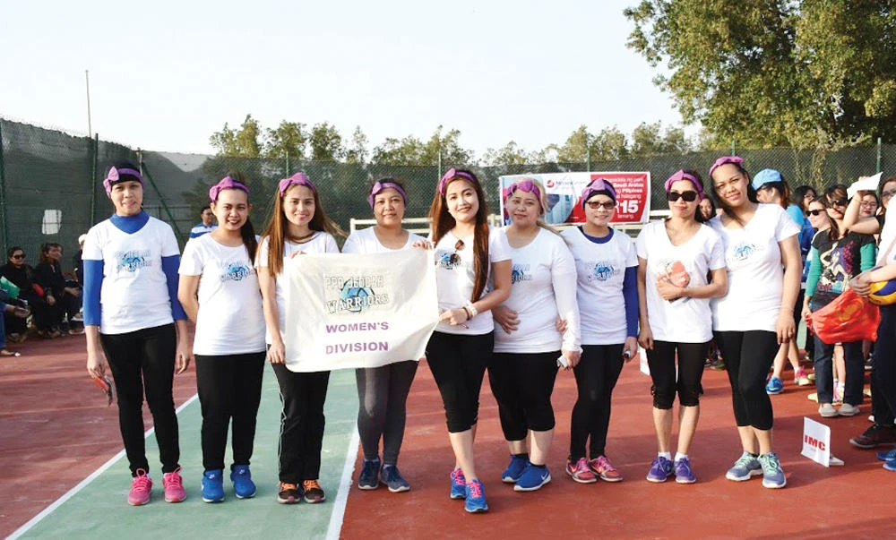 PBB Jeddah Warriors women’s volleyball team.