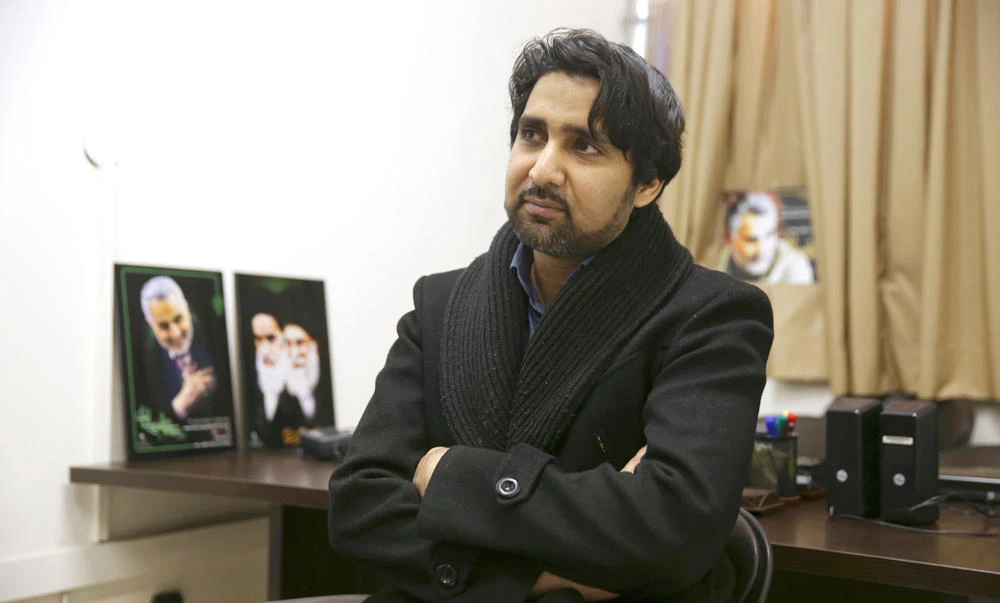 Farhad Azima, director of the film. (AP)