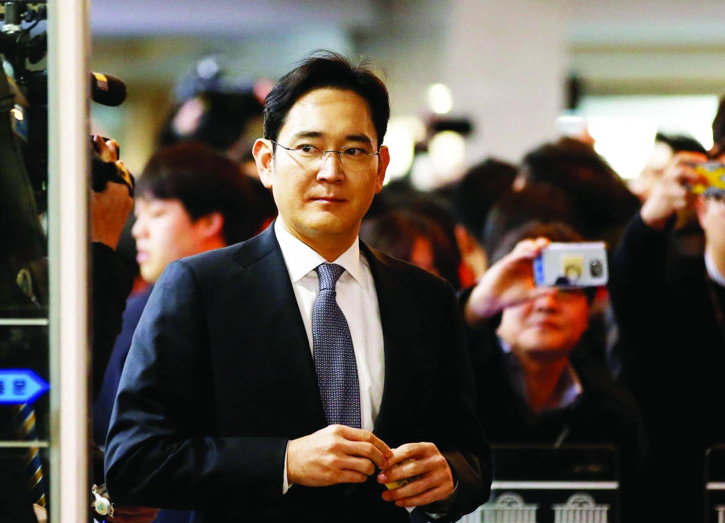 Samsung Group leader Jay Y. Lee