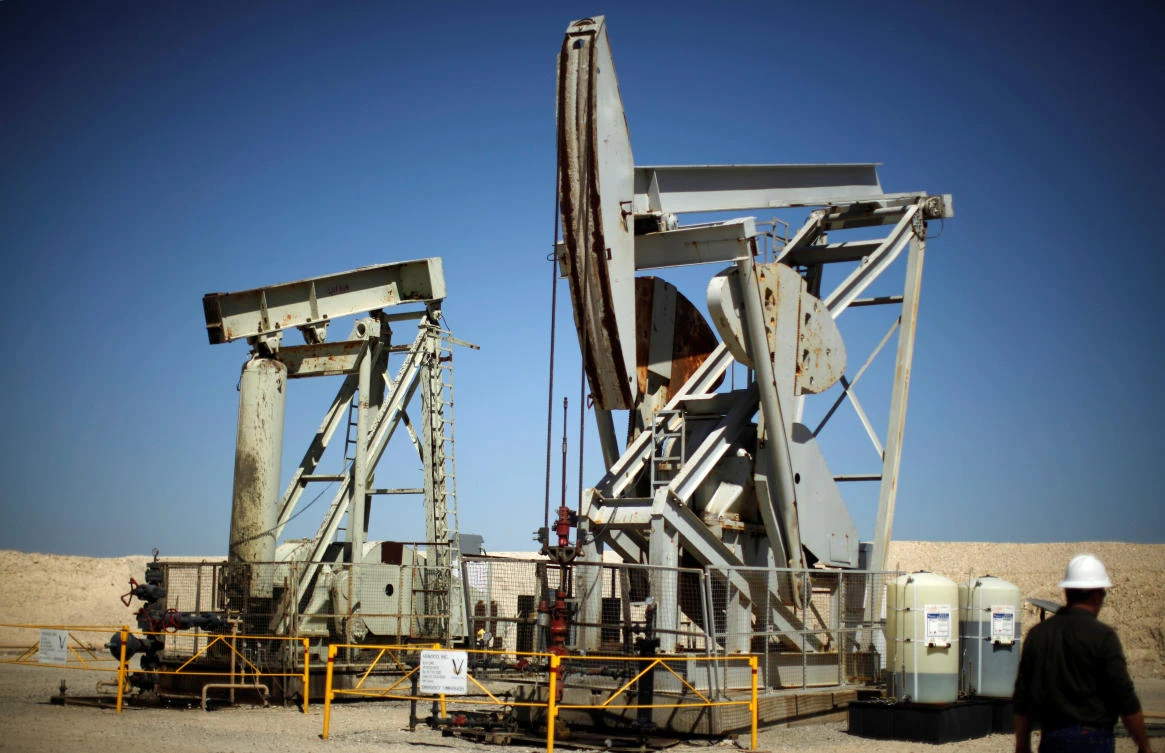 File photo: Pump jacks drill for oil in the Monterey Shale, California. (Reuters)