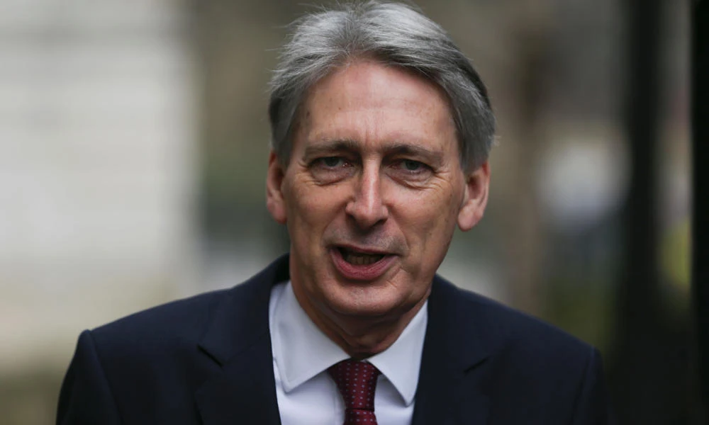 British Chancellor of the Exchequer Philip Hammond. (AFP)