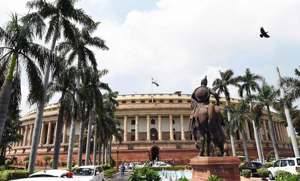 The Indian national flag flutters as the monsoon session of parliament begins in New Delhi, in this July 21, 2015 file photo. (AFP)